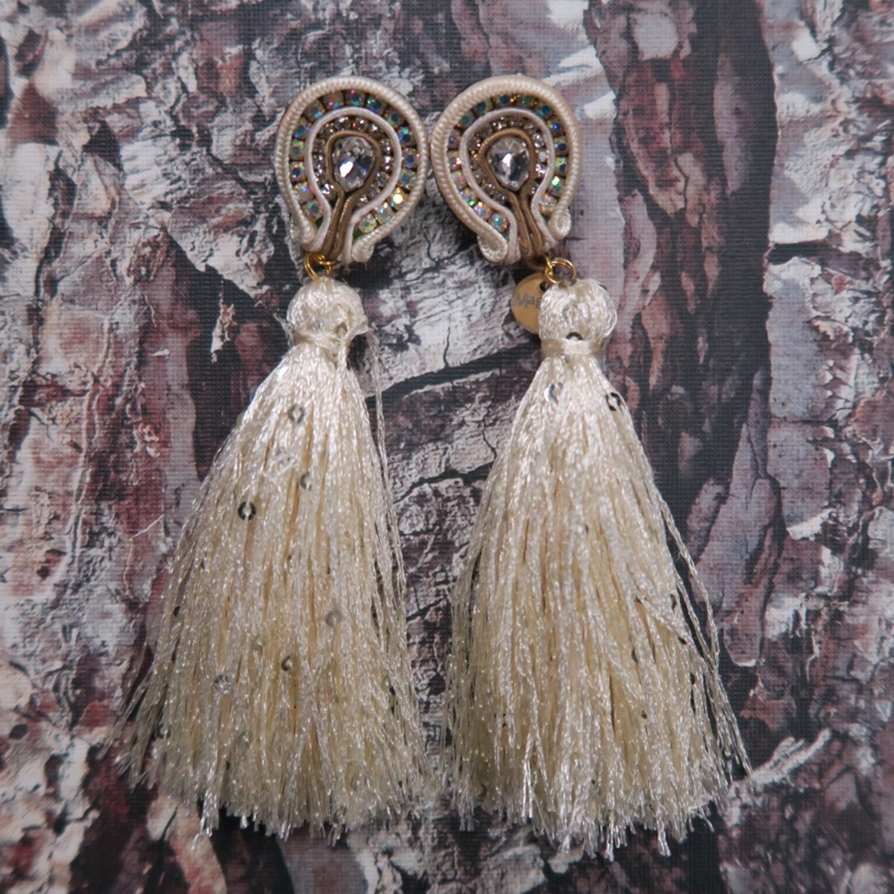 MAGENTA- Metalico Earrings